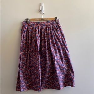 J Crew Liberty of London Floral Skirt